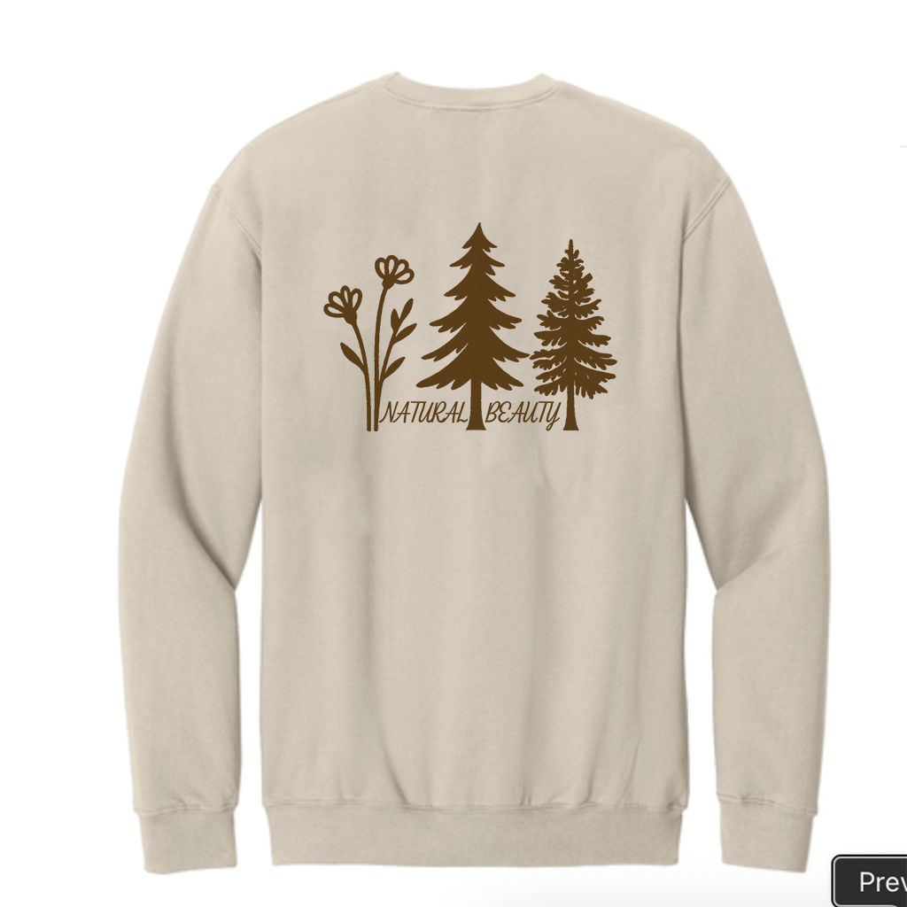 Natural Beauty Tan Crewneck